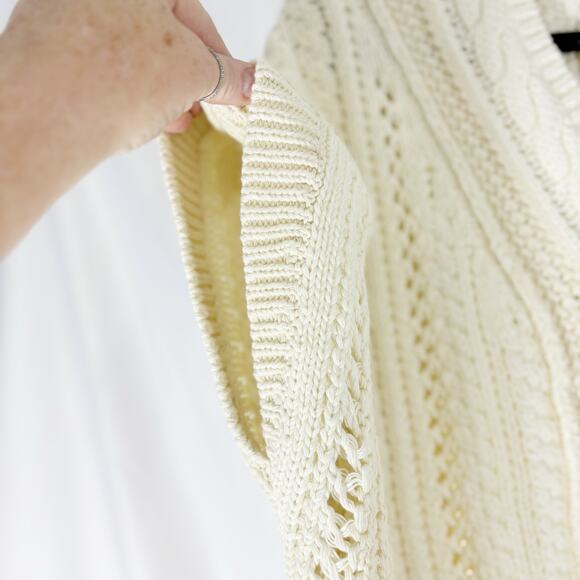 NWT Rag & Bone Jolie Sleeveless V-Neck Sweater NWT L - Picture 4 of 6